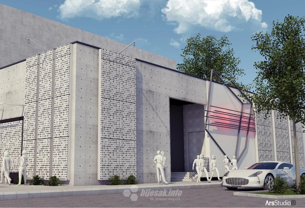 Budući izgled nove diskoteke 