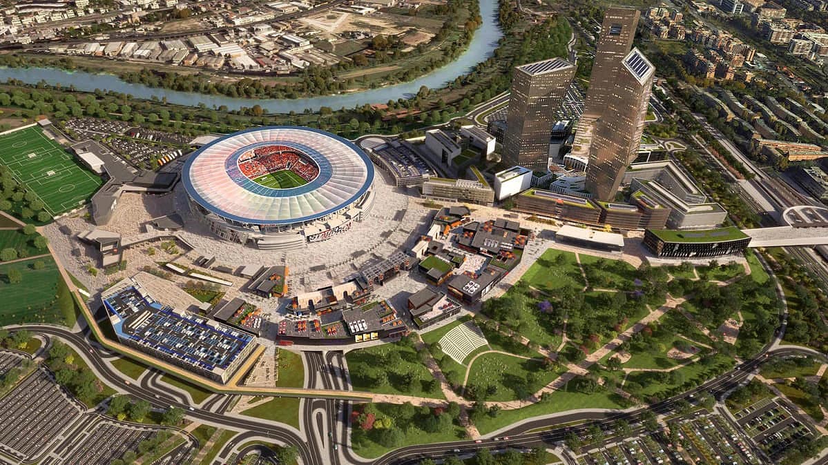 Projekt novog stadiona Rome
