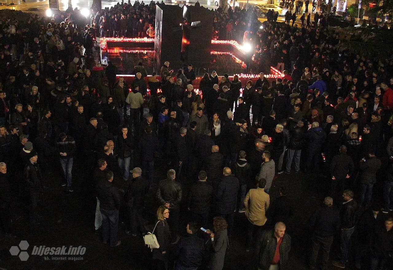 U Mostaru održane mise i paljenje svijeća za generala Praljka