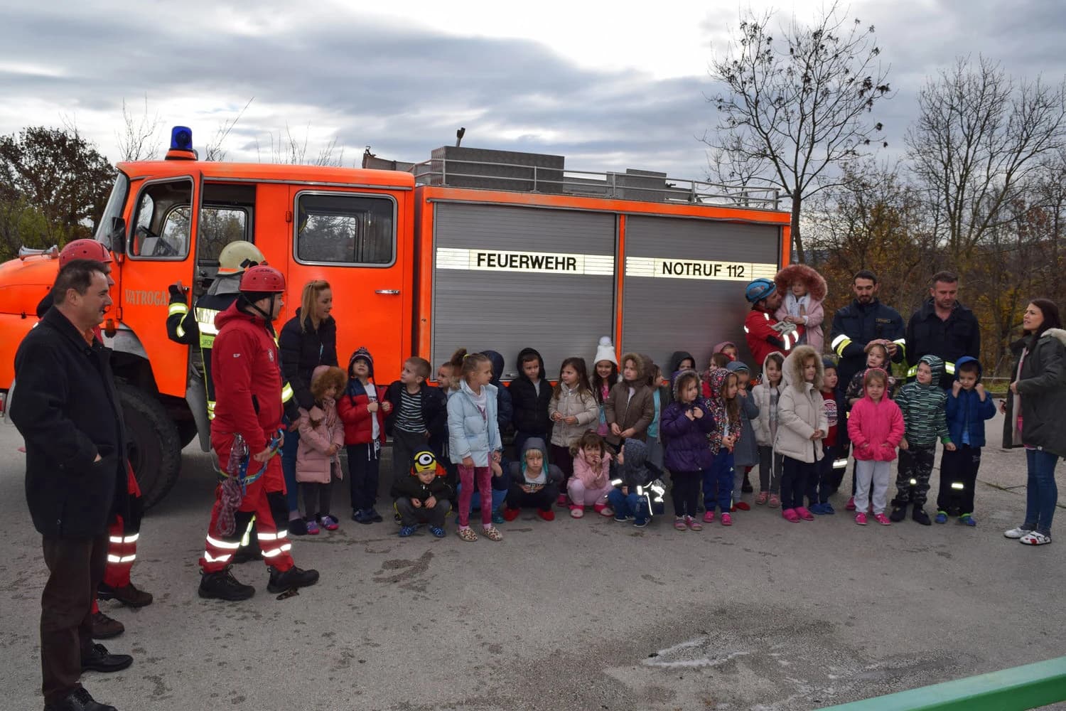 Edukacija djece o ponašanju u slučaju požara i drugih prirodnih nesreća