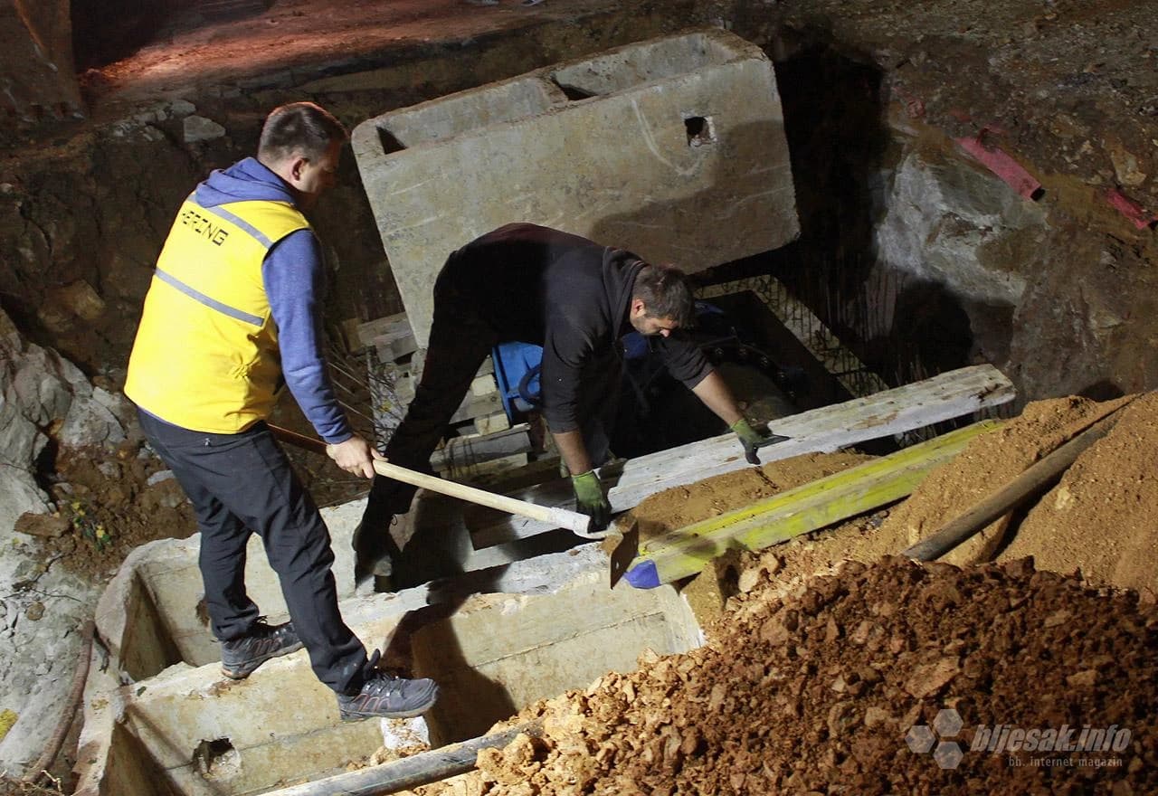 Završni radovi na spajanju cjevovoda