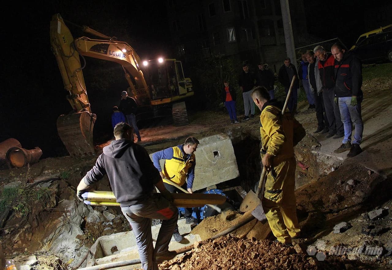 Završni radovi na spajanju cjevovoda