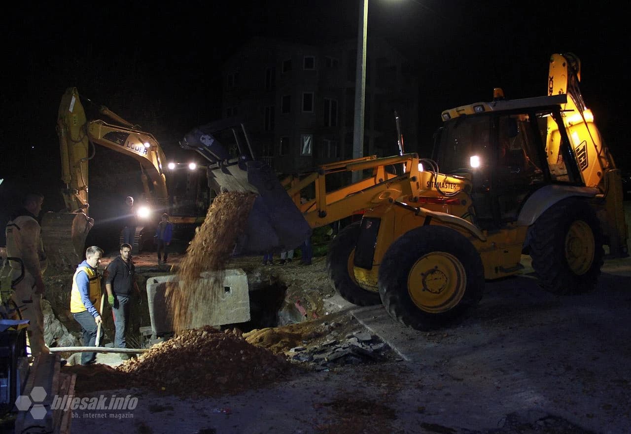 Završni radovi na spajanju cjevovoda