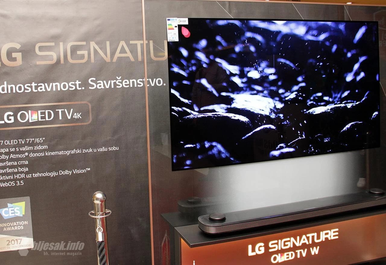 Promocija LG Signature W7 OLED TV 65