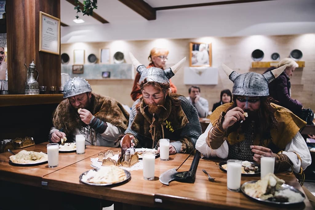 Ulicama Sarajeva proteklog su vikenda prošetala trojica Vikinga