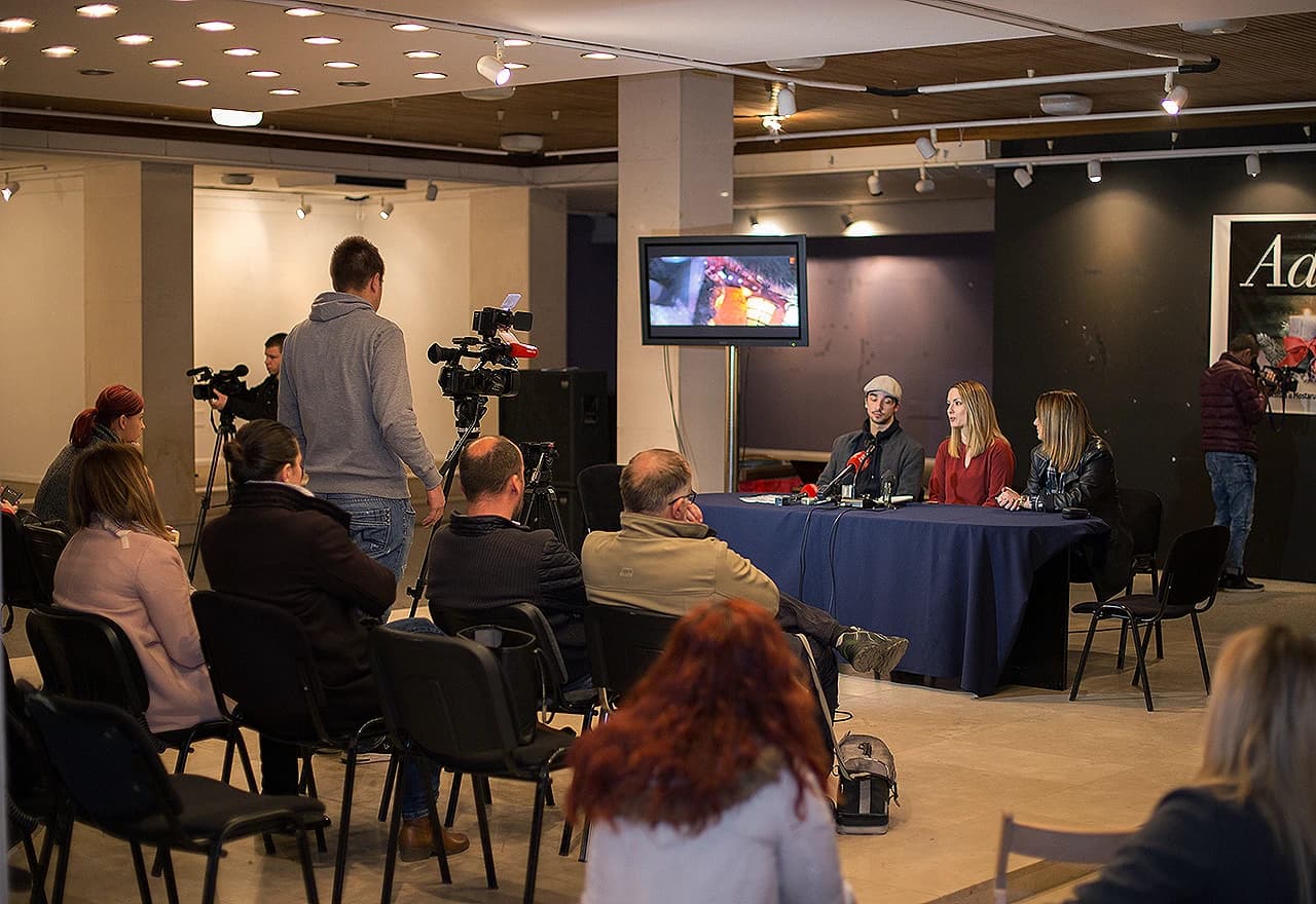Konferencija za medije Adventa u Mostaru 2017.