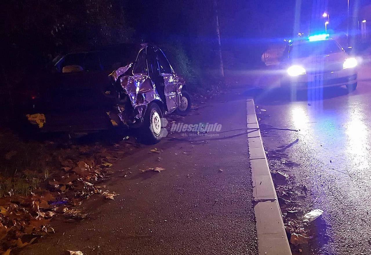 Prometna nesreća u Ulici dr. Petra Rizza