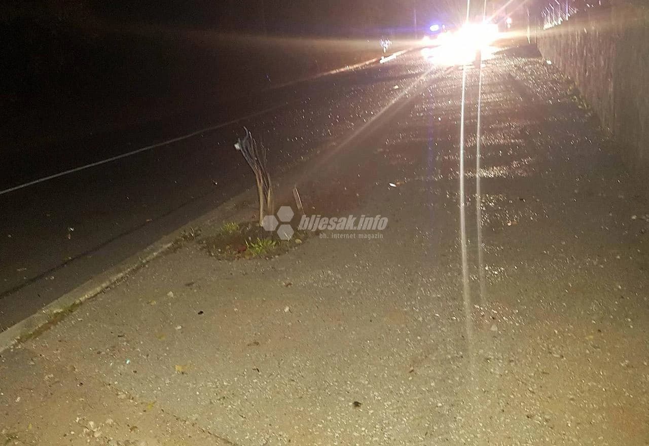 Prometna nesreća u Ulici dr. Petra Rizza