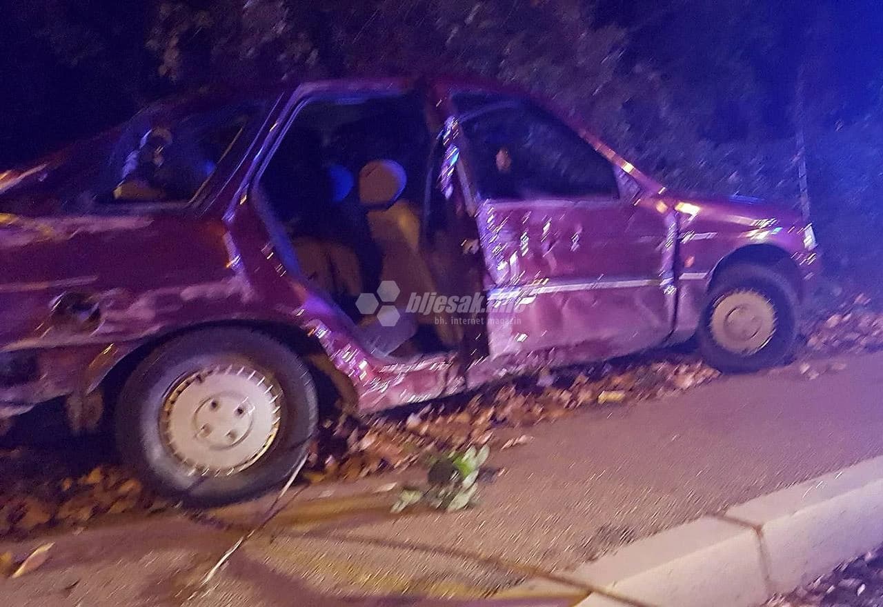 Prometna nesreća u Ulici dr. Petra Rizza