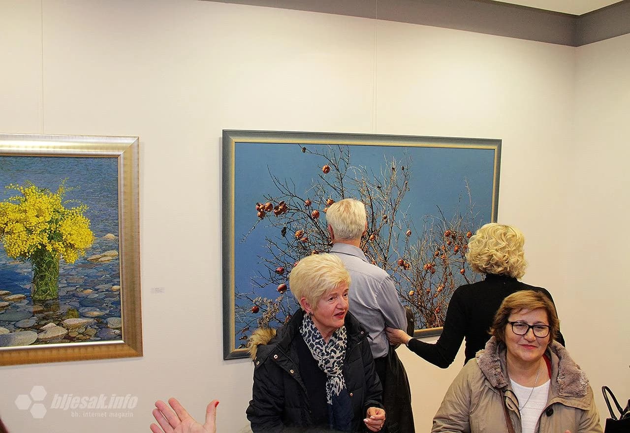 S otvaranja izložbe Marina Topića 'Zemlja humska – kist i Krist'