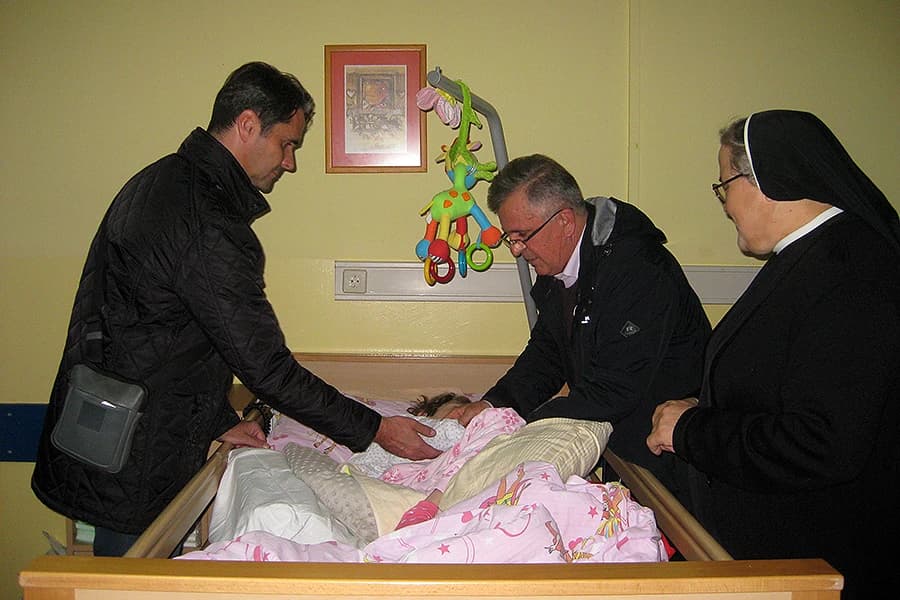Foto: Caritas je ugostio Đanija Stipaničeva/ Caritas Mostar 