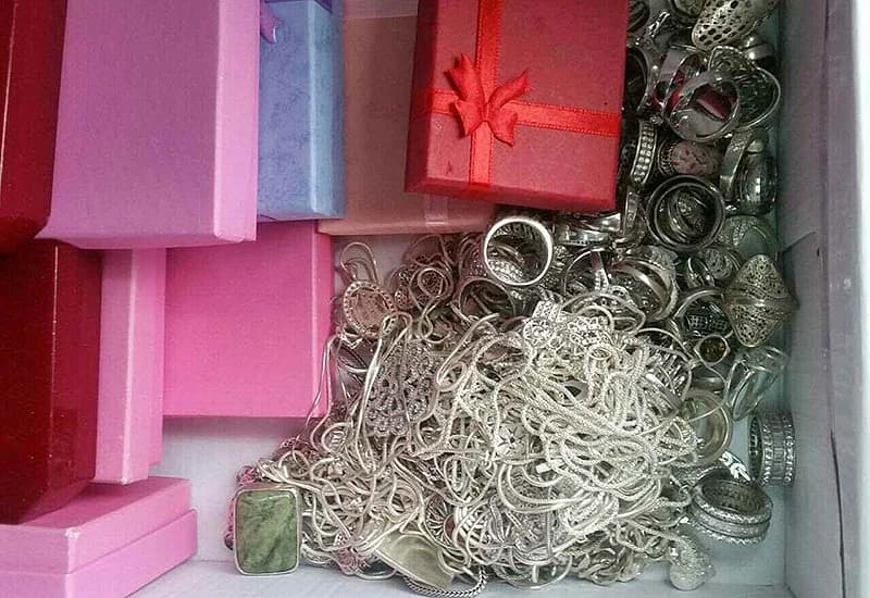 Zaplijenjeno zlato i srebro