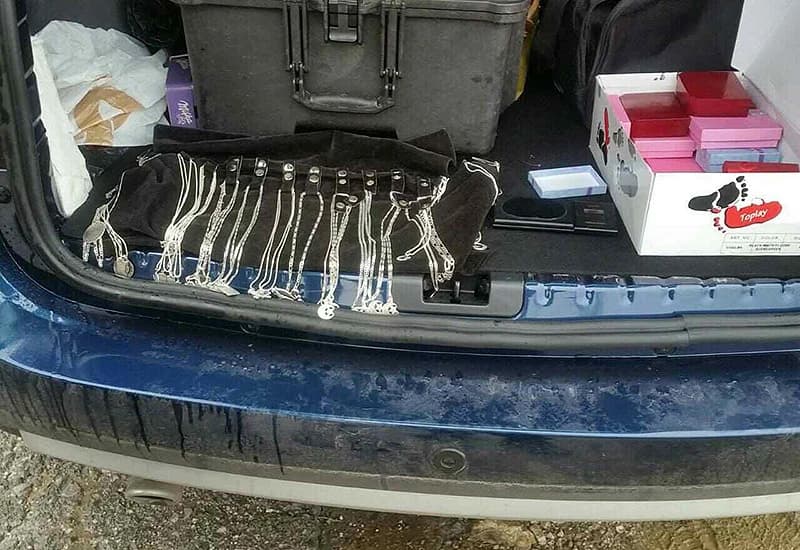 Zaplijenjeno zlato i srebro