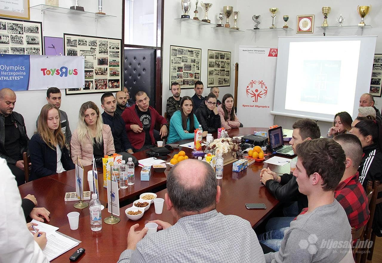 Detalj s predavanja u Sportskom savezu