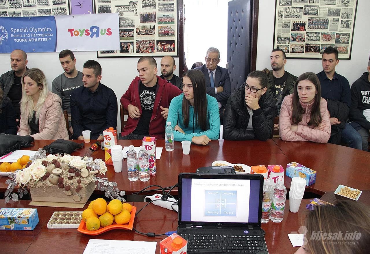 Detalj s predavanja u Sportskom savezu