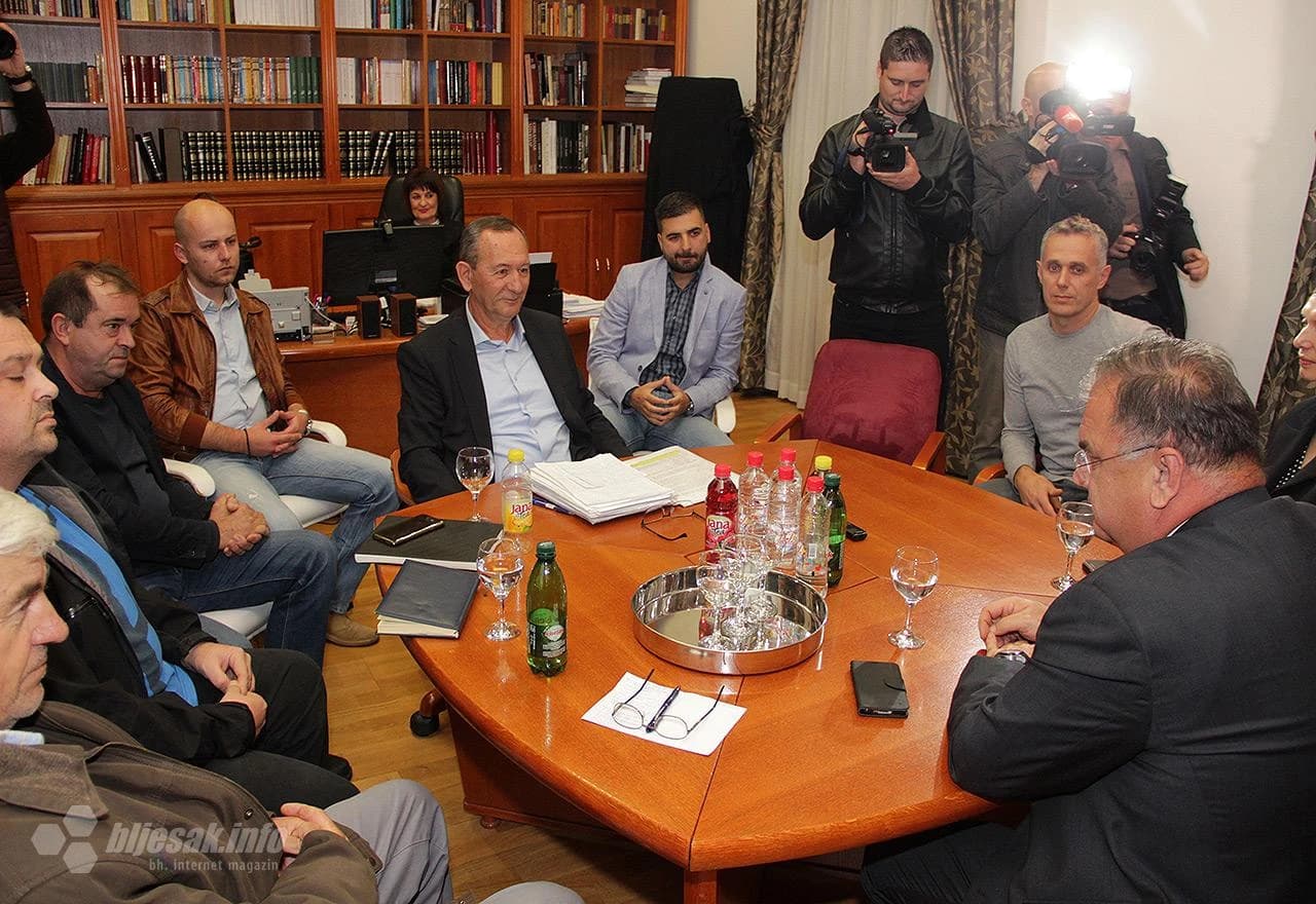 Mladen Ivanić prilikom posjete Mostaru