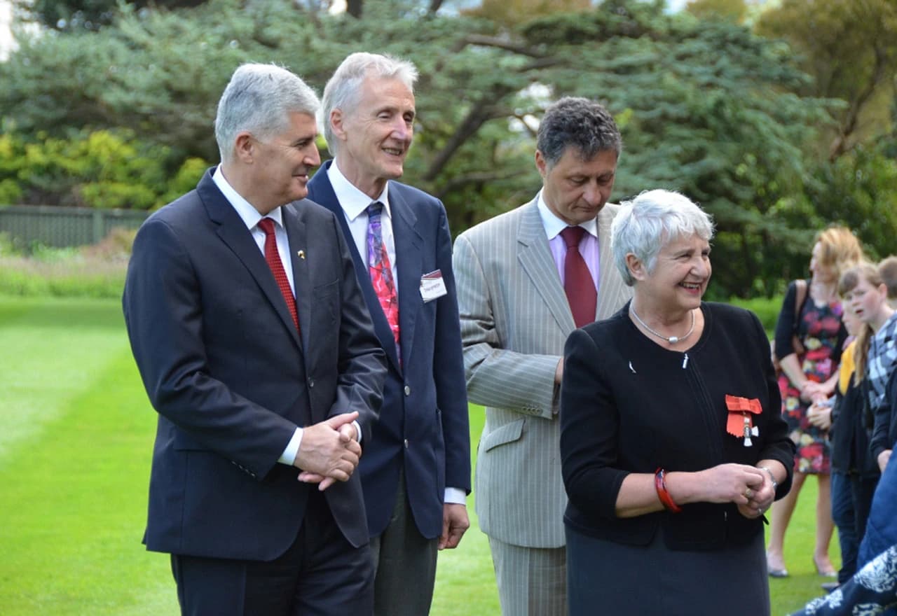 Dragan Čović i Dame Sian Elias