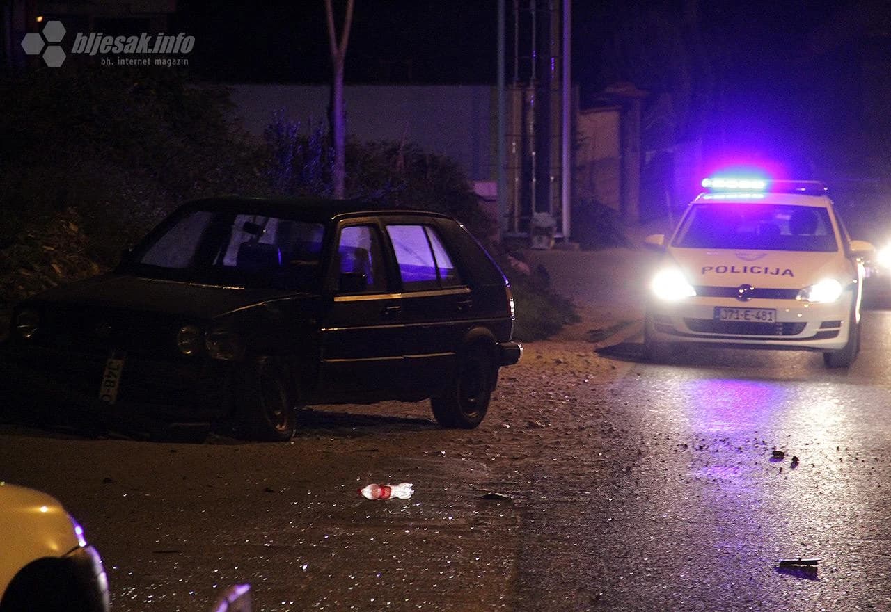 Detalj sa mjesta nesreće