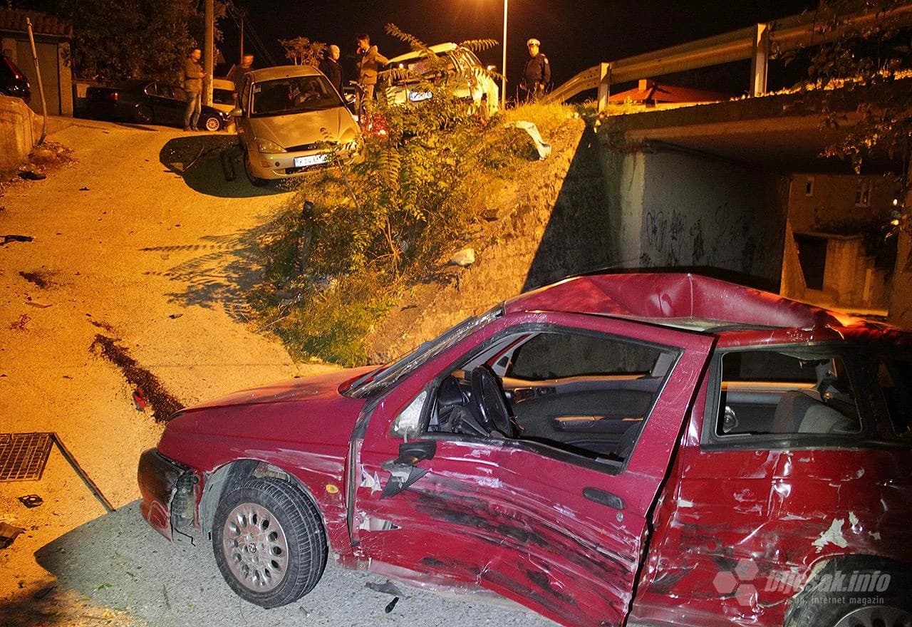 Detalj sa mjesta nesreće