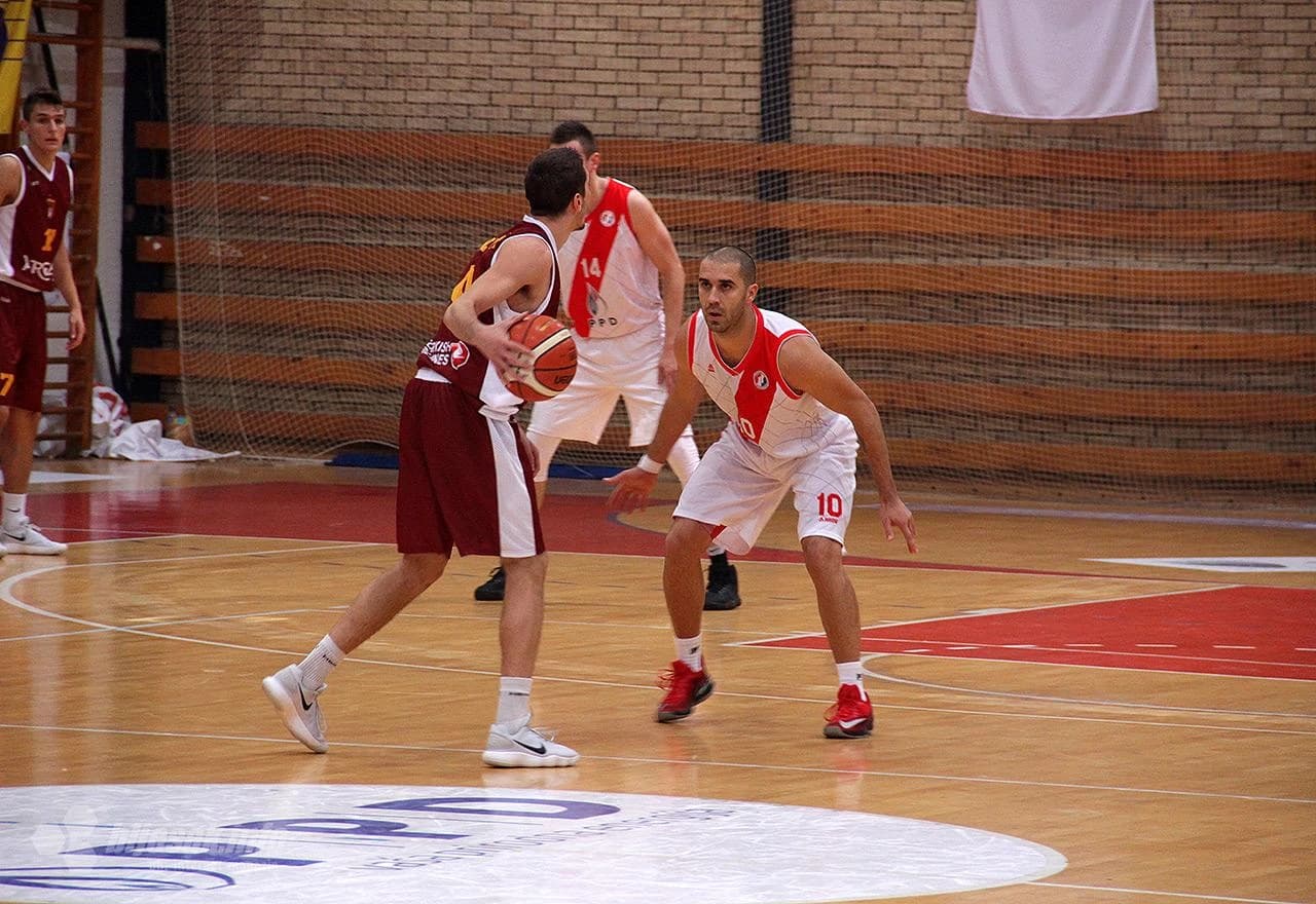 Detalj sa košarkaške utakmice Zrinjski - Bosna