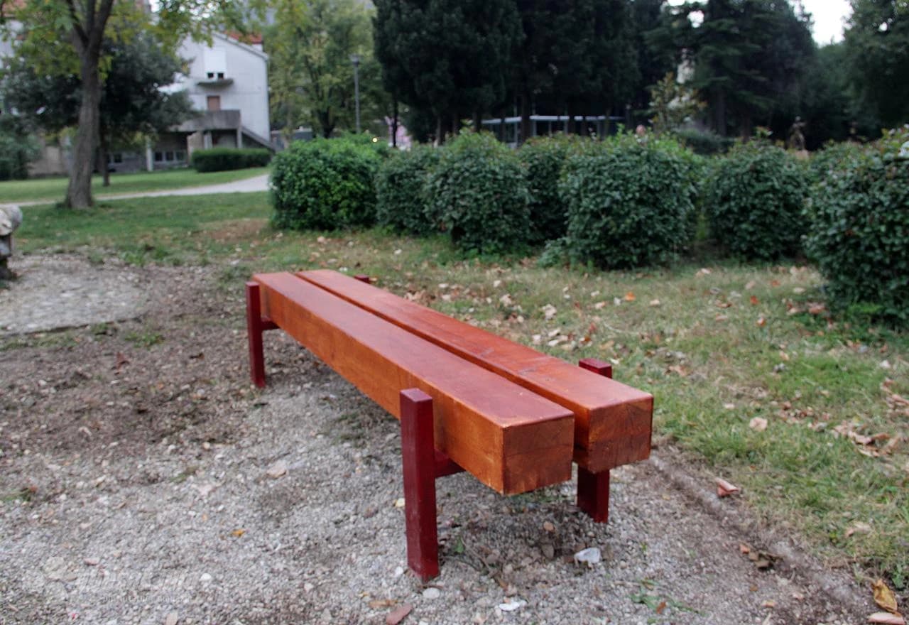 Obnovljeni park ''Zrinjevac'' u Mostaru