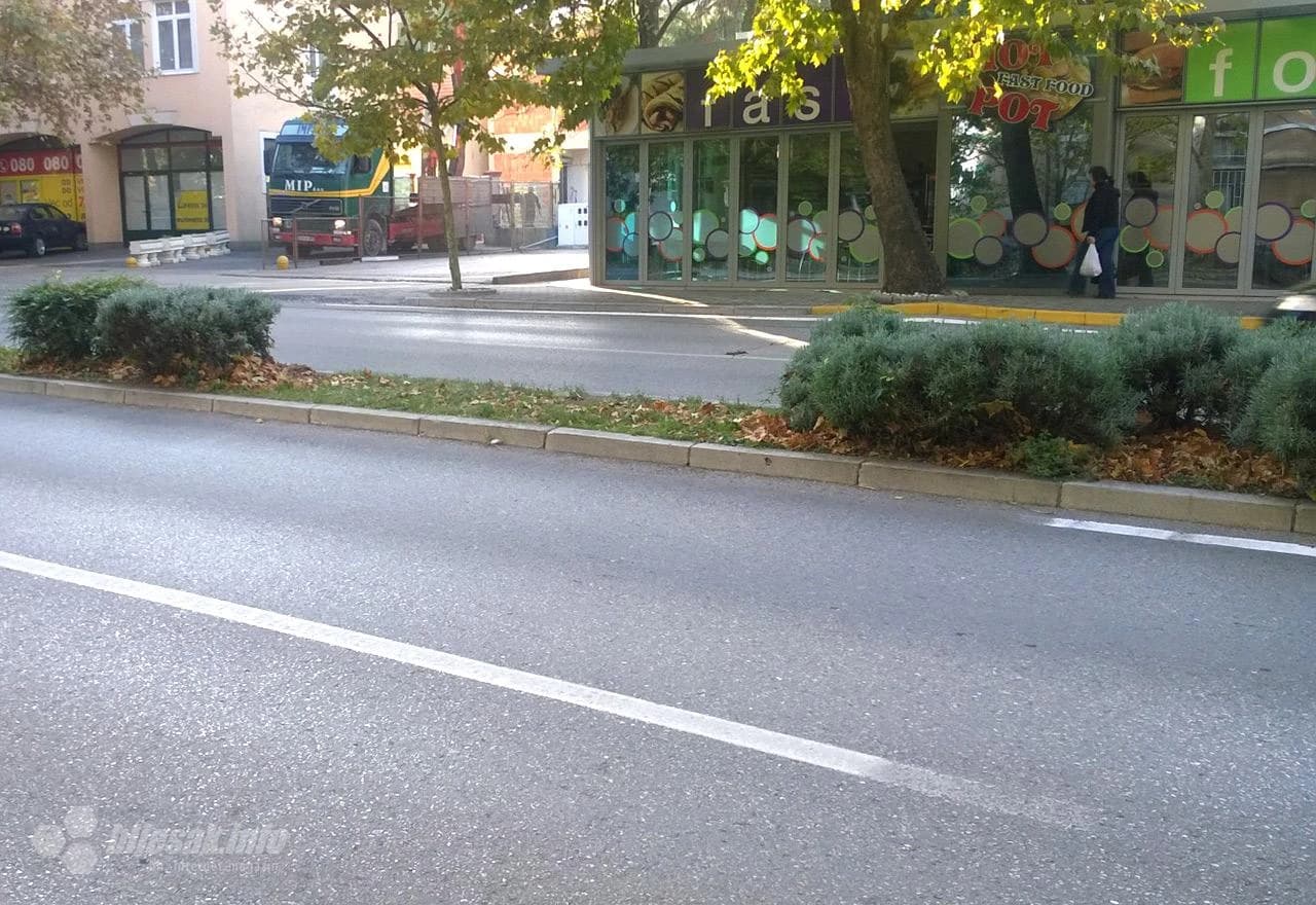 Linija ja propala u zemlju