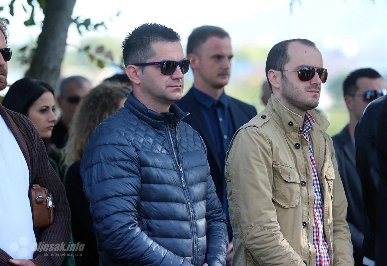 Sjećanje na poginule branitelje u vojarni Božana Šimovića u Čapljini