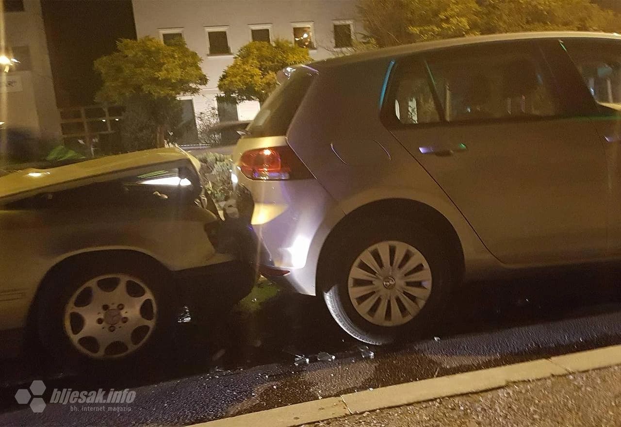 Lančani sudar kod zgrade Euroherca