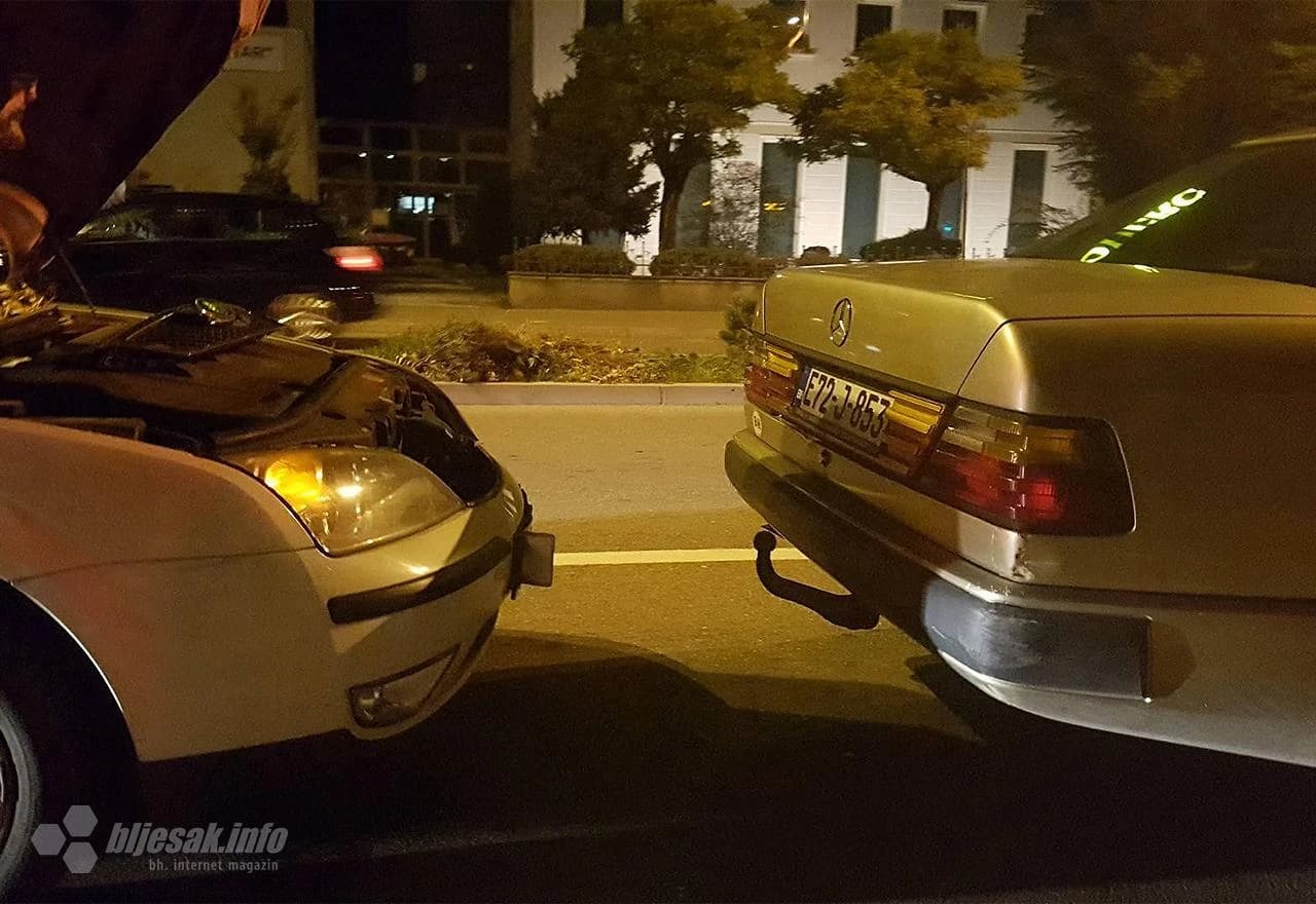 Lančani sudar kod zgrade Euroherca