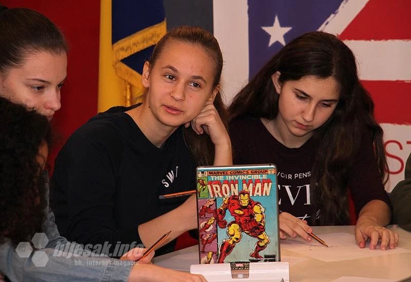 Strip radionica u Američkom kutku u Mostaru 