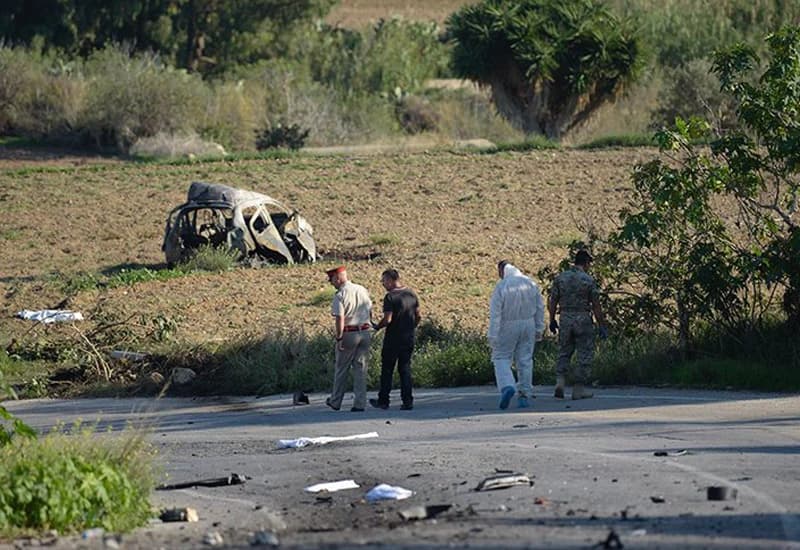 Bomba je eksplodirala ubrzo nakon što je Galizia krenula od iz svog doma