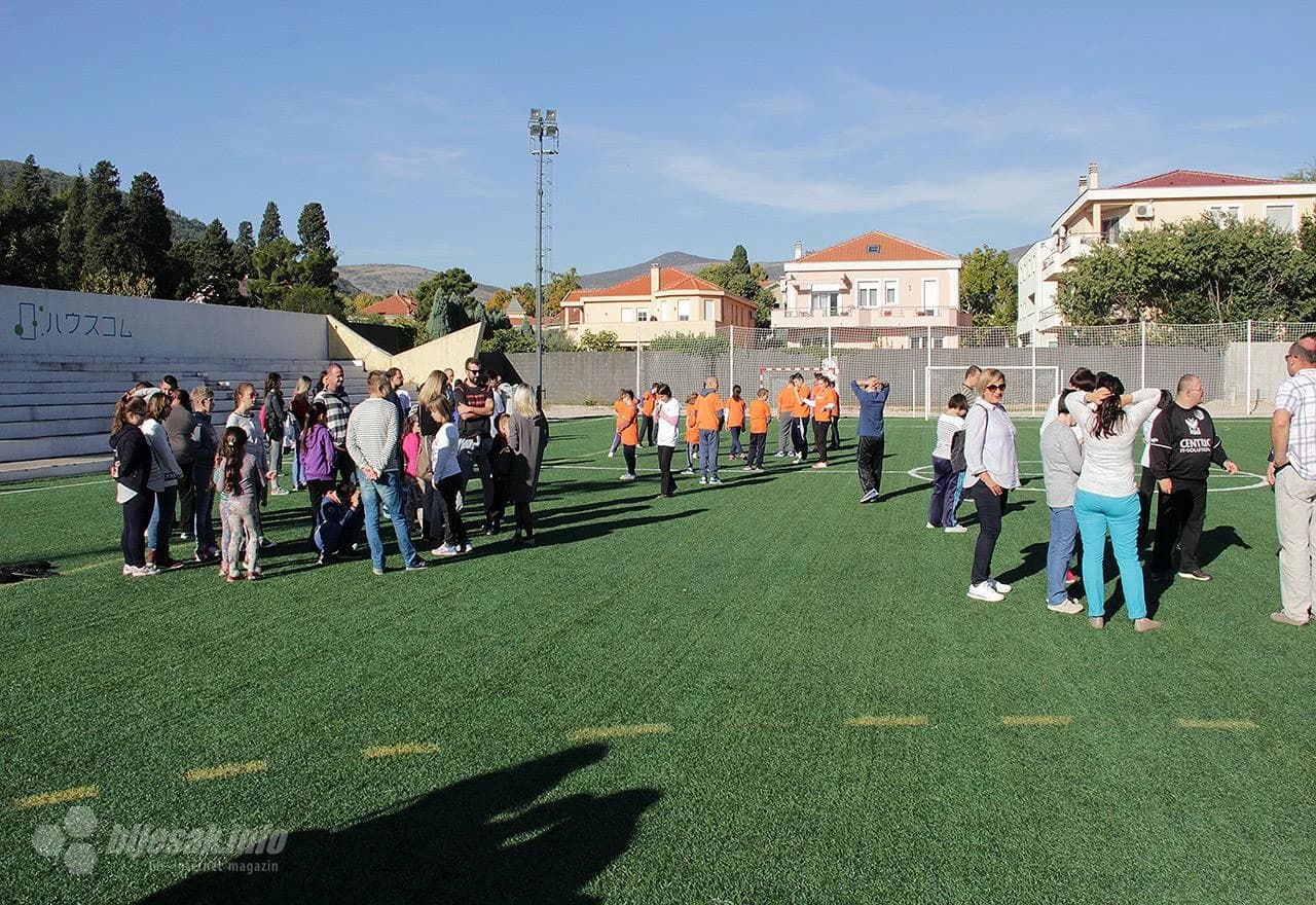 Detalj obilježavanja japanskog dana zdravlja i sporta na Kantarevcu