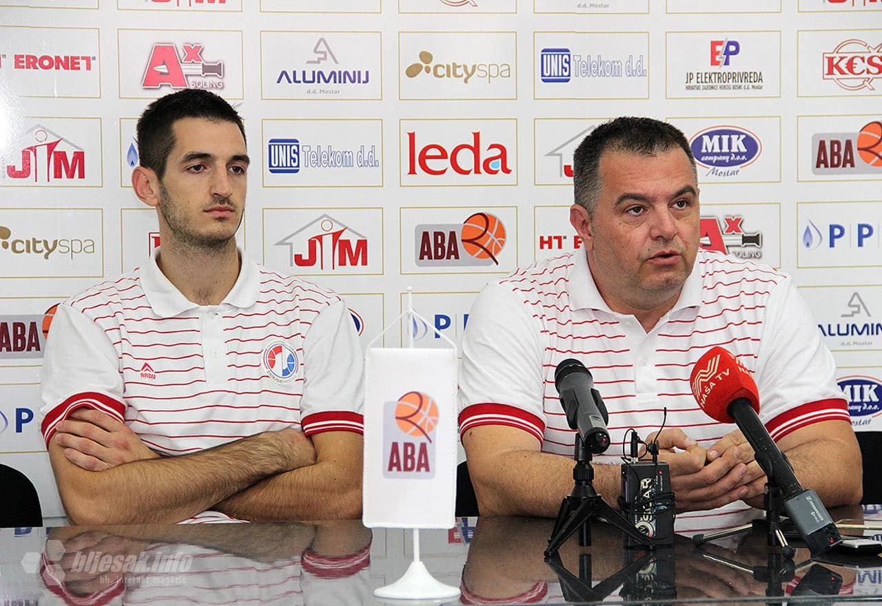 Trener Hrvoje Vlašić i igrač Aleksandar Sokolović