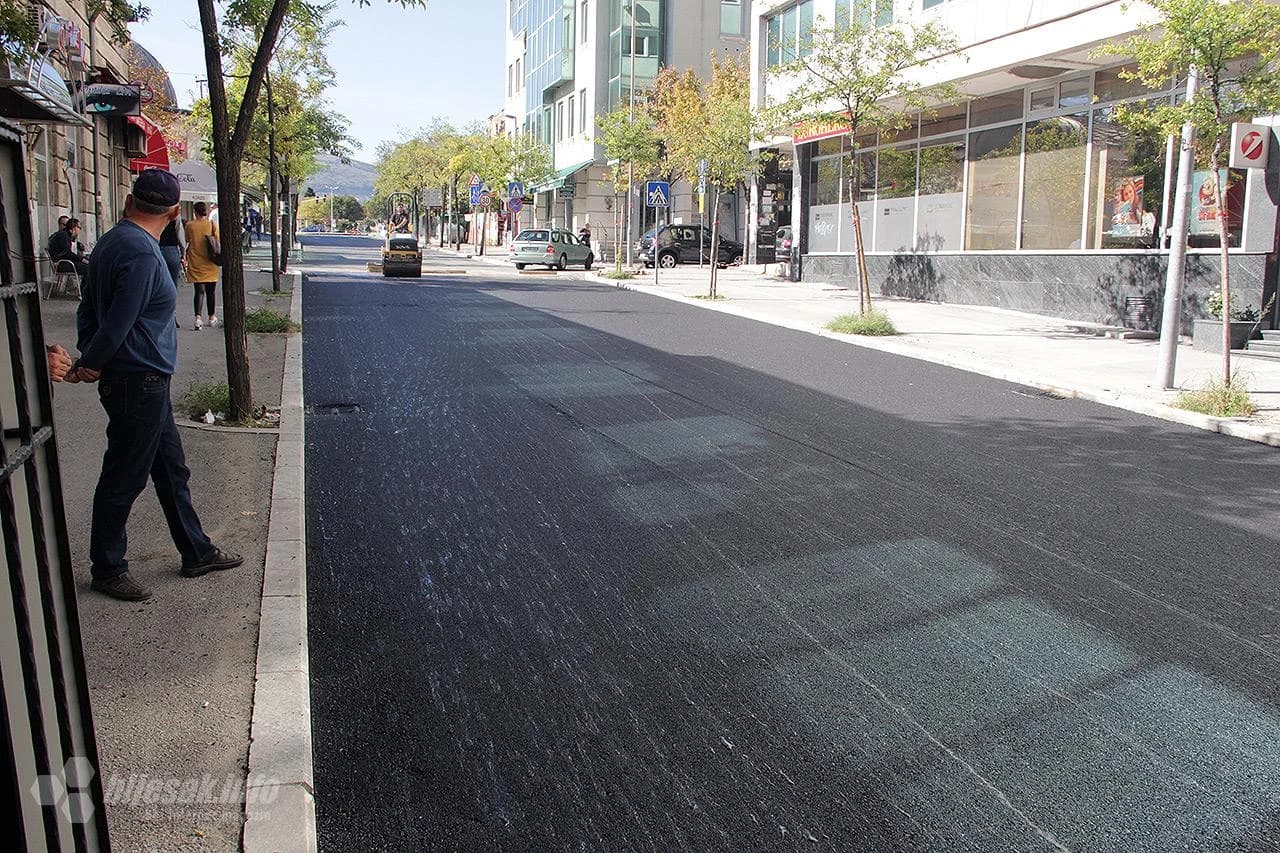 Završni radovi u Ulici Mostarskog bataljona