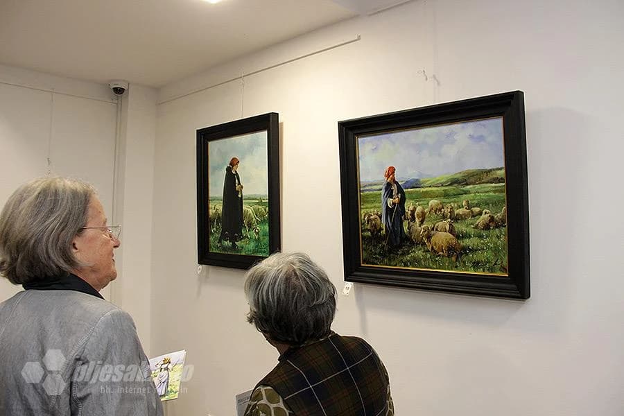 Detalj sa otvaranja izložbe