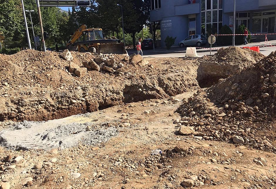 Radovi u Ulici Kralja Tvrtka