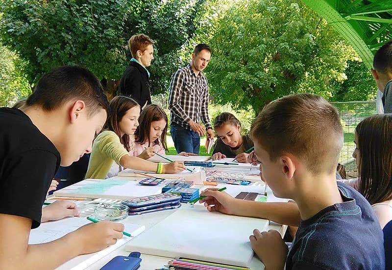 Likovna kolonija u okviru 16. Šopovih dana na Plivi