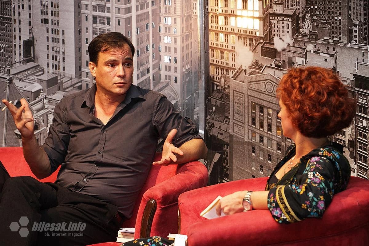 Marko Tomaš kao prvi gost "Književnog mosta"