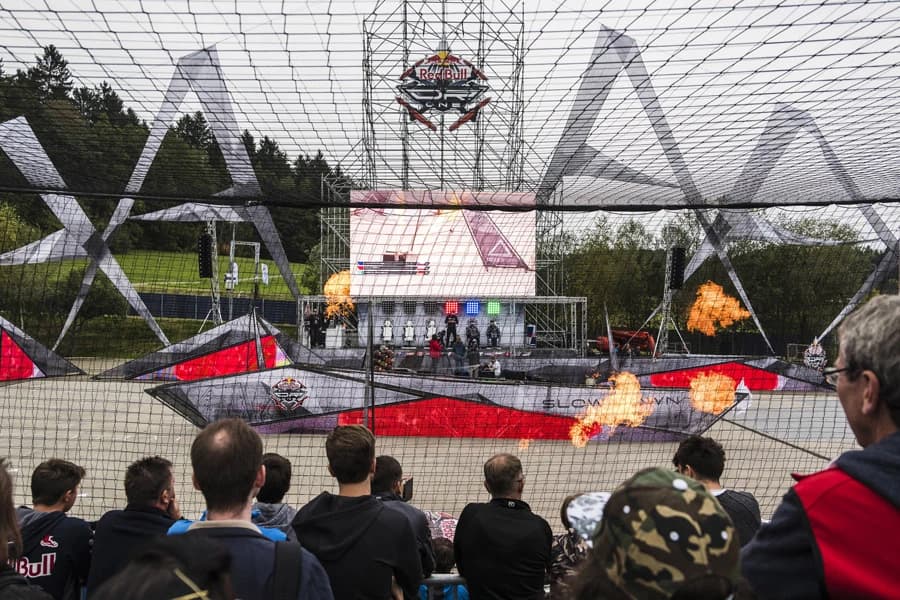 Arena u kojoj se odvijalo dron natjecanje