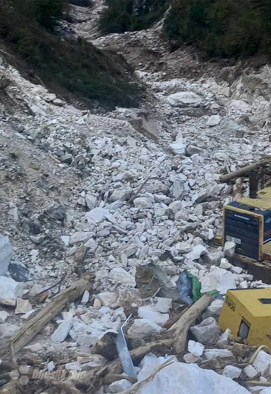 Mještani Donje Jablanice i dalje u strahu od klizišta