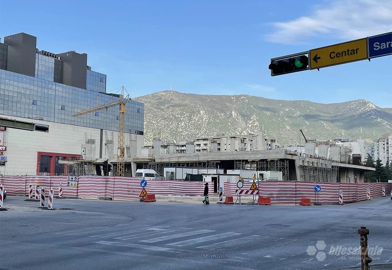 Radovi na raskrsnici ulica Kardinala Stepinca s ulicama dr. Ante Starčevića i Alekse Šantića 