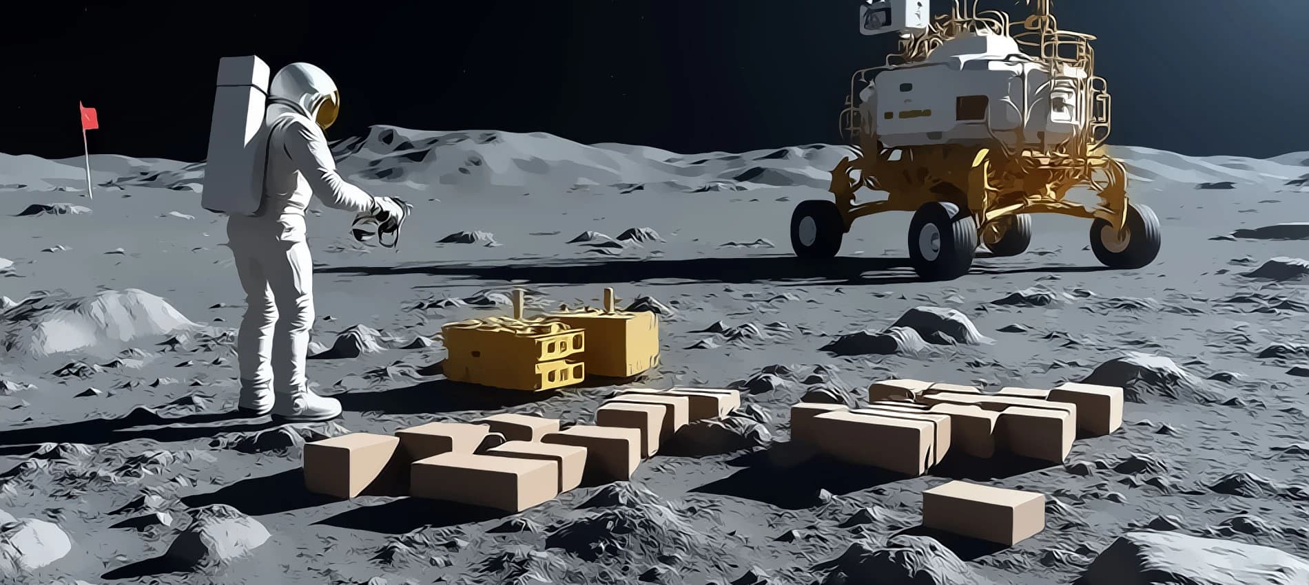 Simulacija kineskih radova na Mjesecu