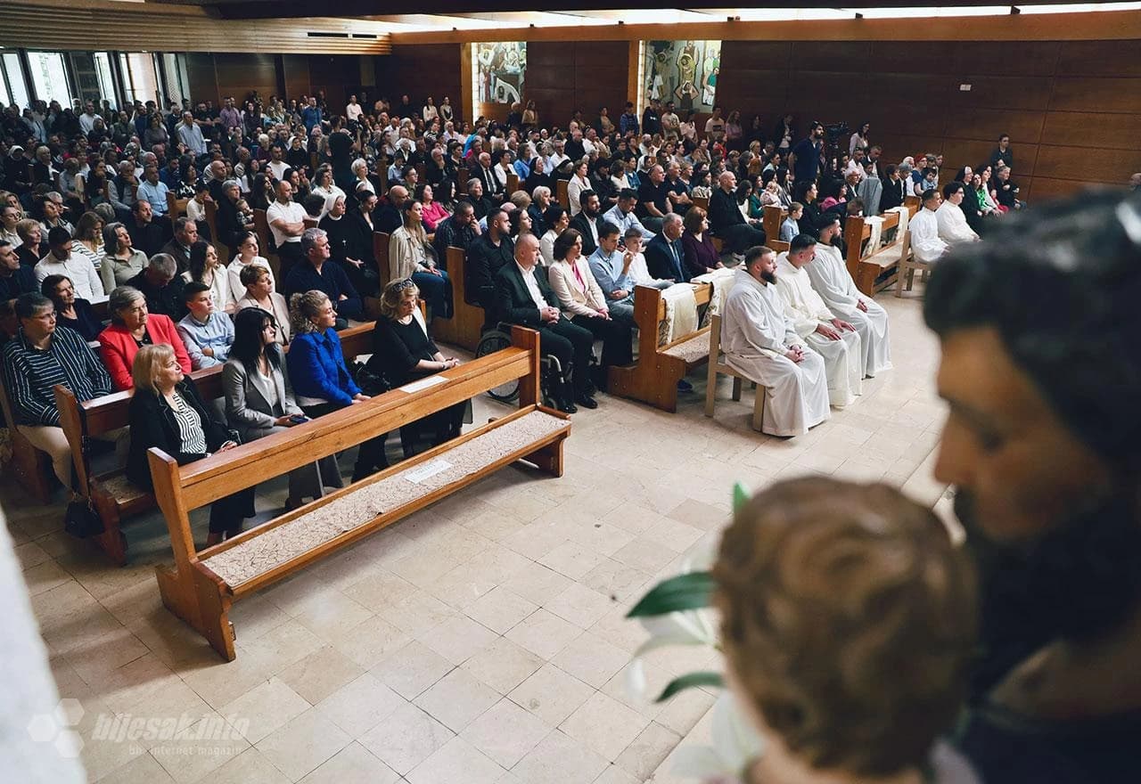 Biskup mons. Petar Palić zaredio je za đakone petoricu bogoslova