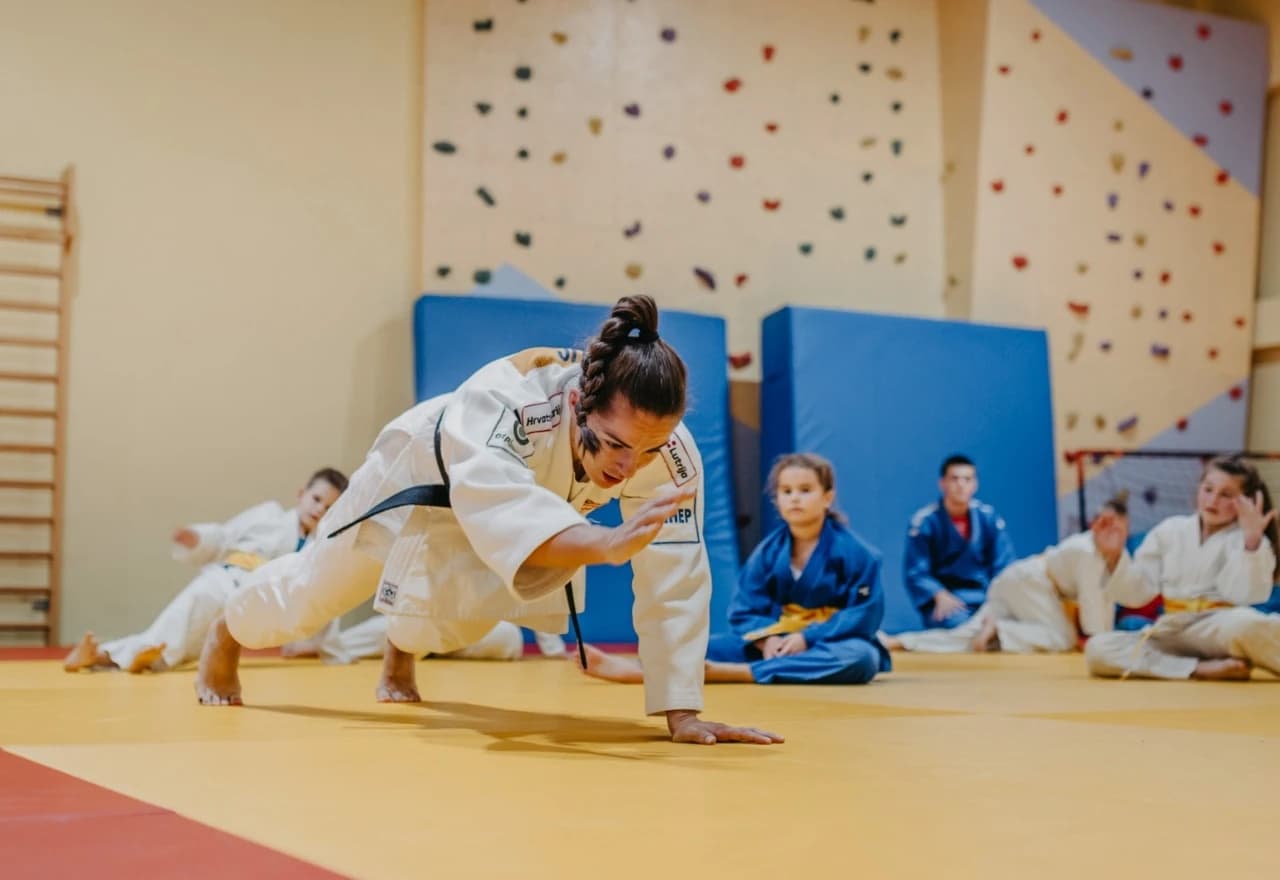 Barbara Matić na treningu u Borsi 