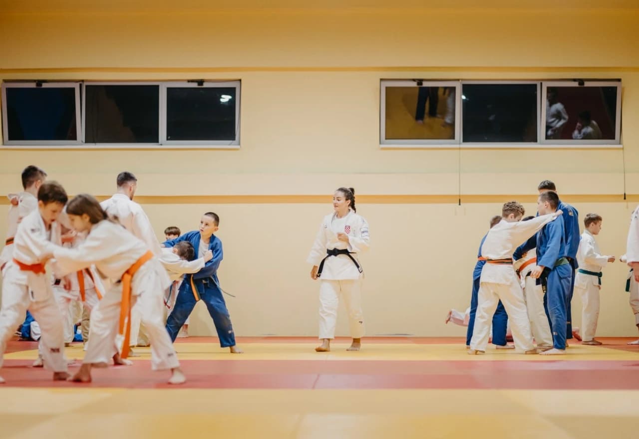 Barbara Matić na treningu u Borsi 