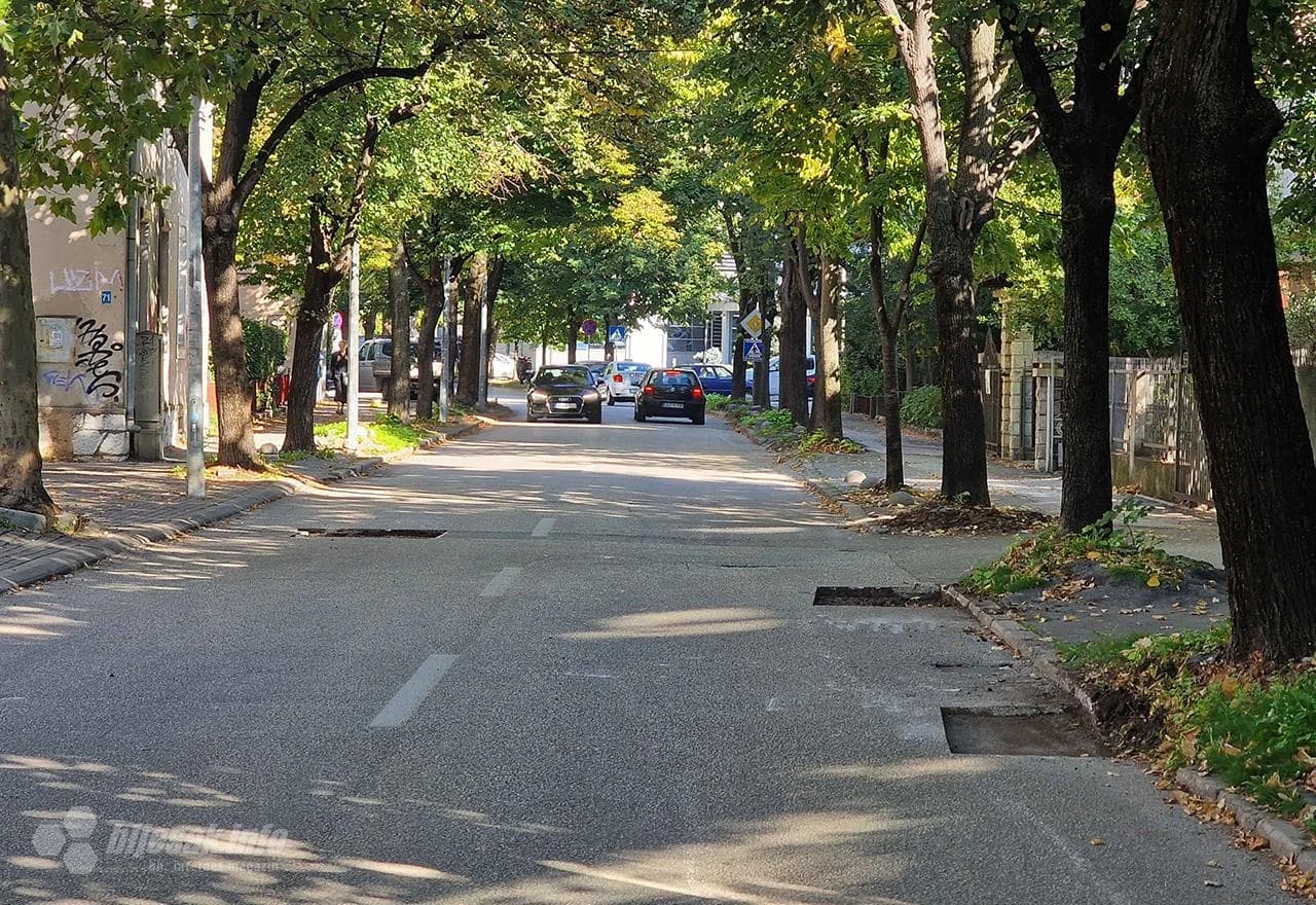 Krpaju se rupe u Šantićevoj