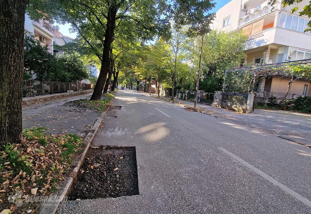 Krpaju se rupe u Šantićevoj