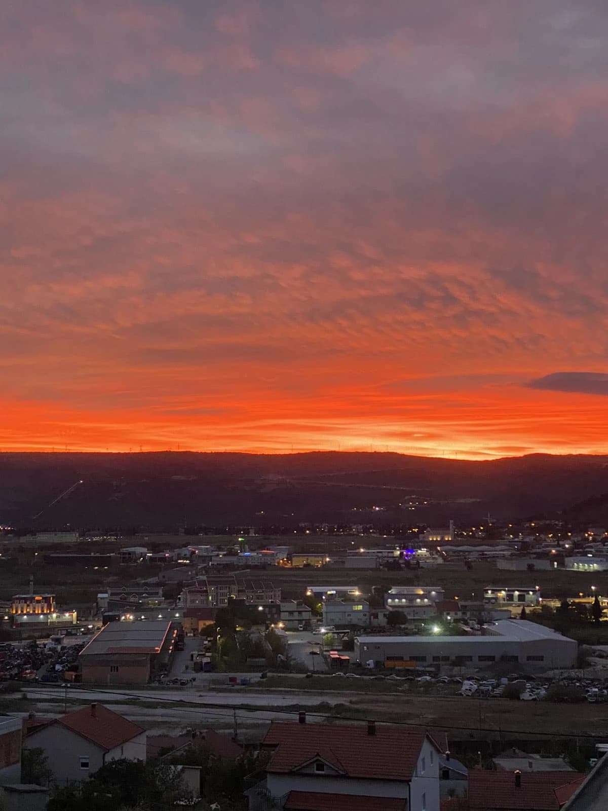 Očaravajući zalazak sunca u Mostaru