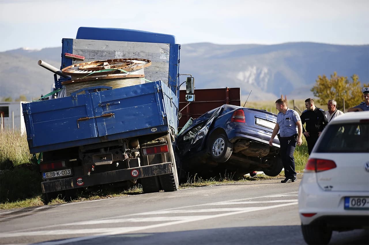 Teška prometna nesreća na Buni