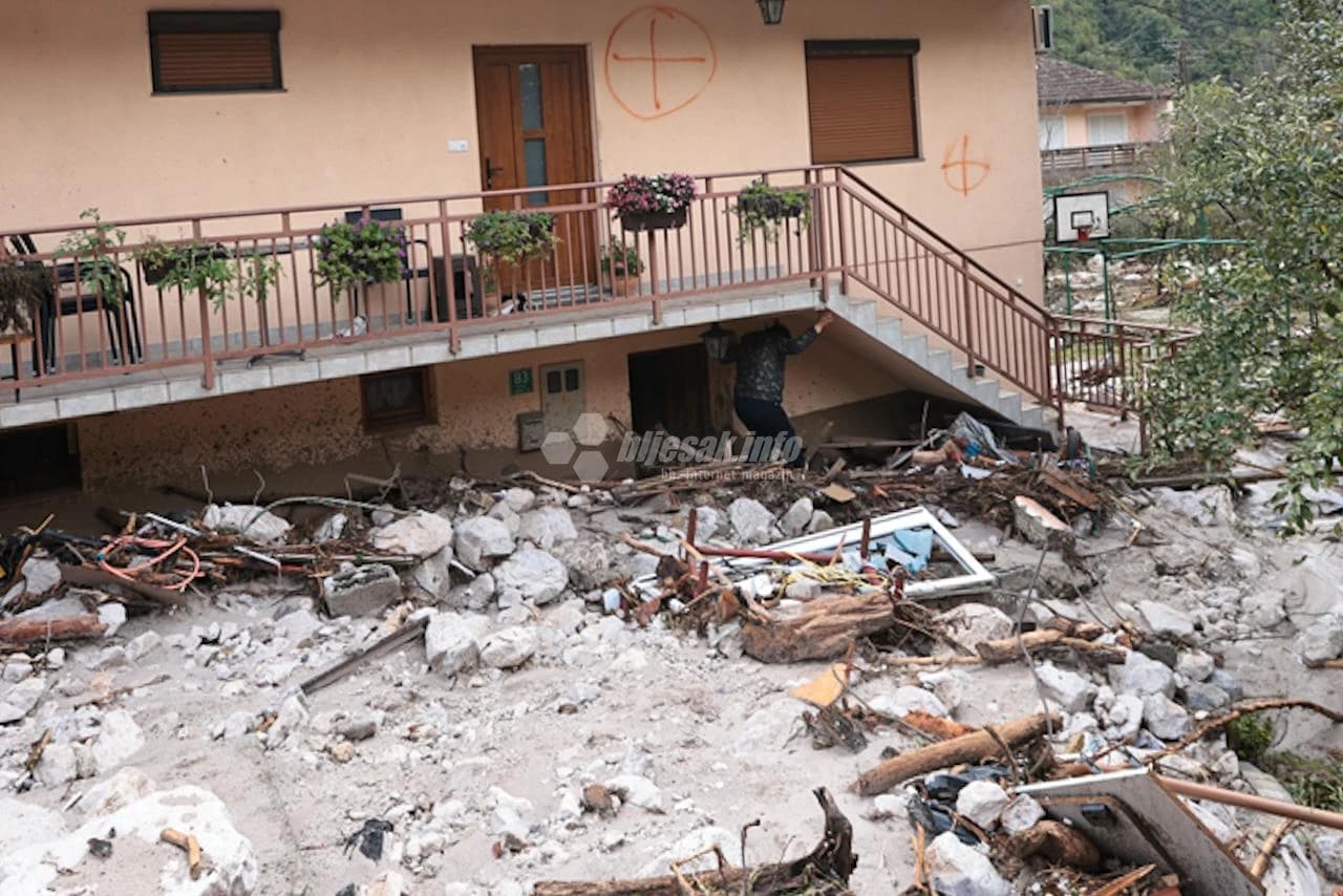 Donja Jablanica, drugi dan nakon katastrofe